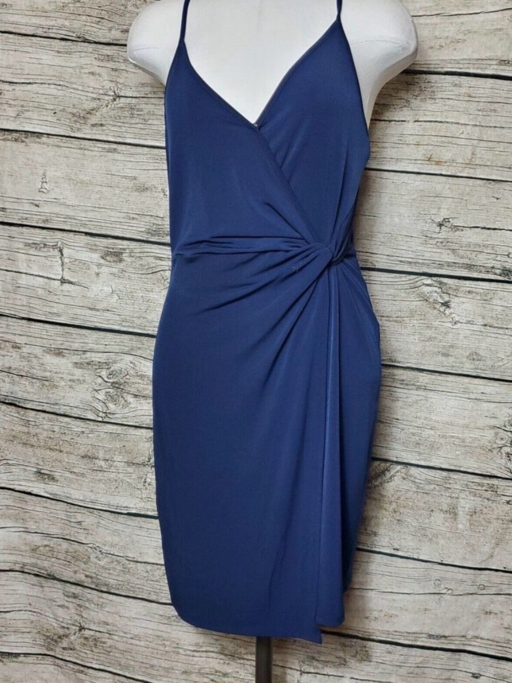 BCBGeneration Wrap Twist Mini Dress